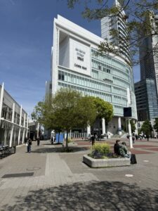 桜木町駅周辺の様子