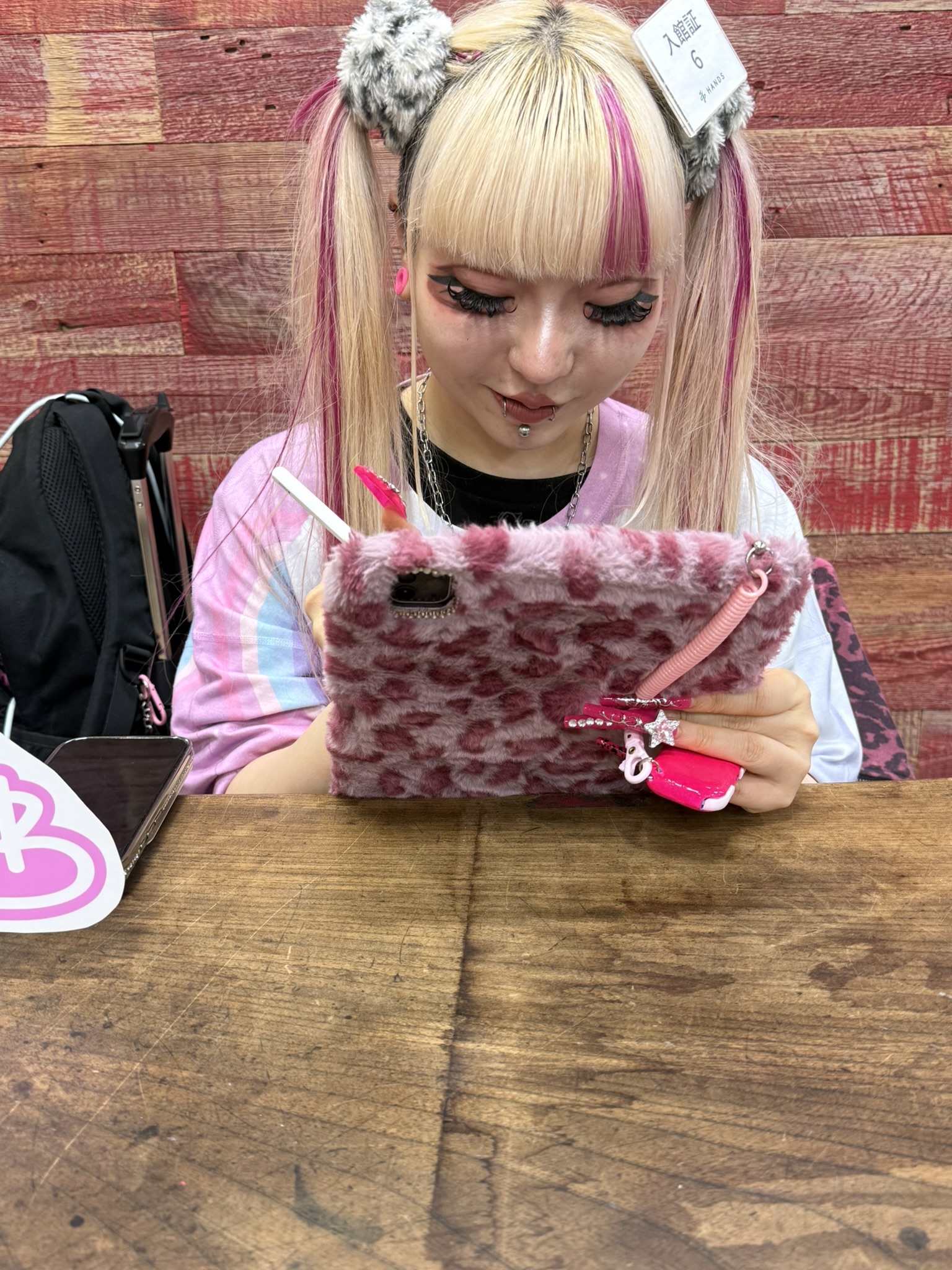 さむかわさんのブースの様子